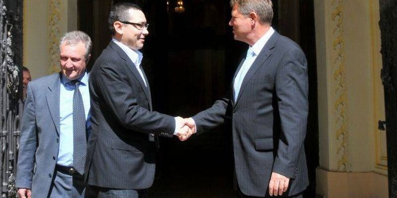 Iohannis, despre relaţia cu Ponta: Nu avem niciun fel de coabitare, pact sau înţelegere