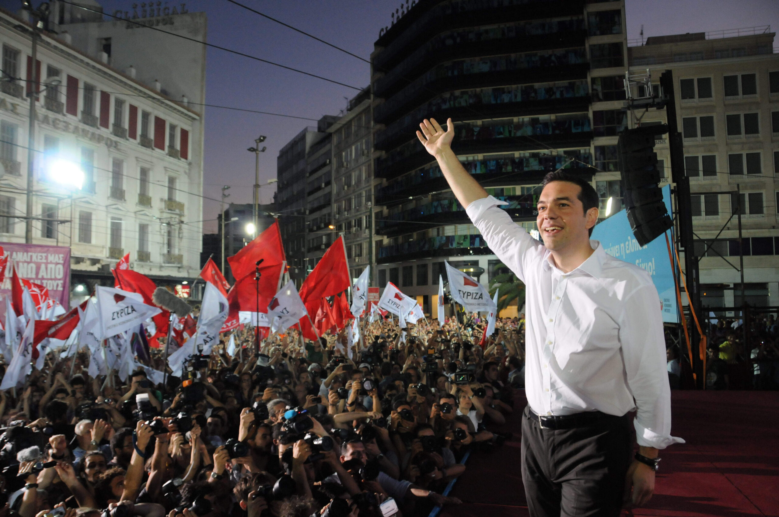ALEGERI ANTICIPATE ÎN GRECIA:  Extrema stângă, lider în sondaje BURSA DIN ATENA A PICAT CU 11%