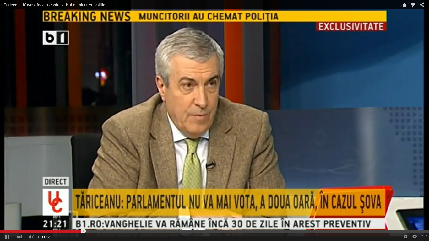 Tăriceanu: Considerăm că o eventuală răsturnare a guvernului pe cale judiciară ar fi cea mai gravă încălcare a statului de drept