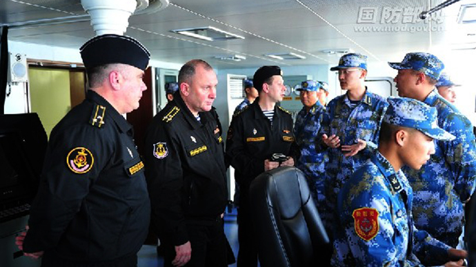 Rusia şi China desfăşoară exerciţii militare comune în Marea Mediterană