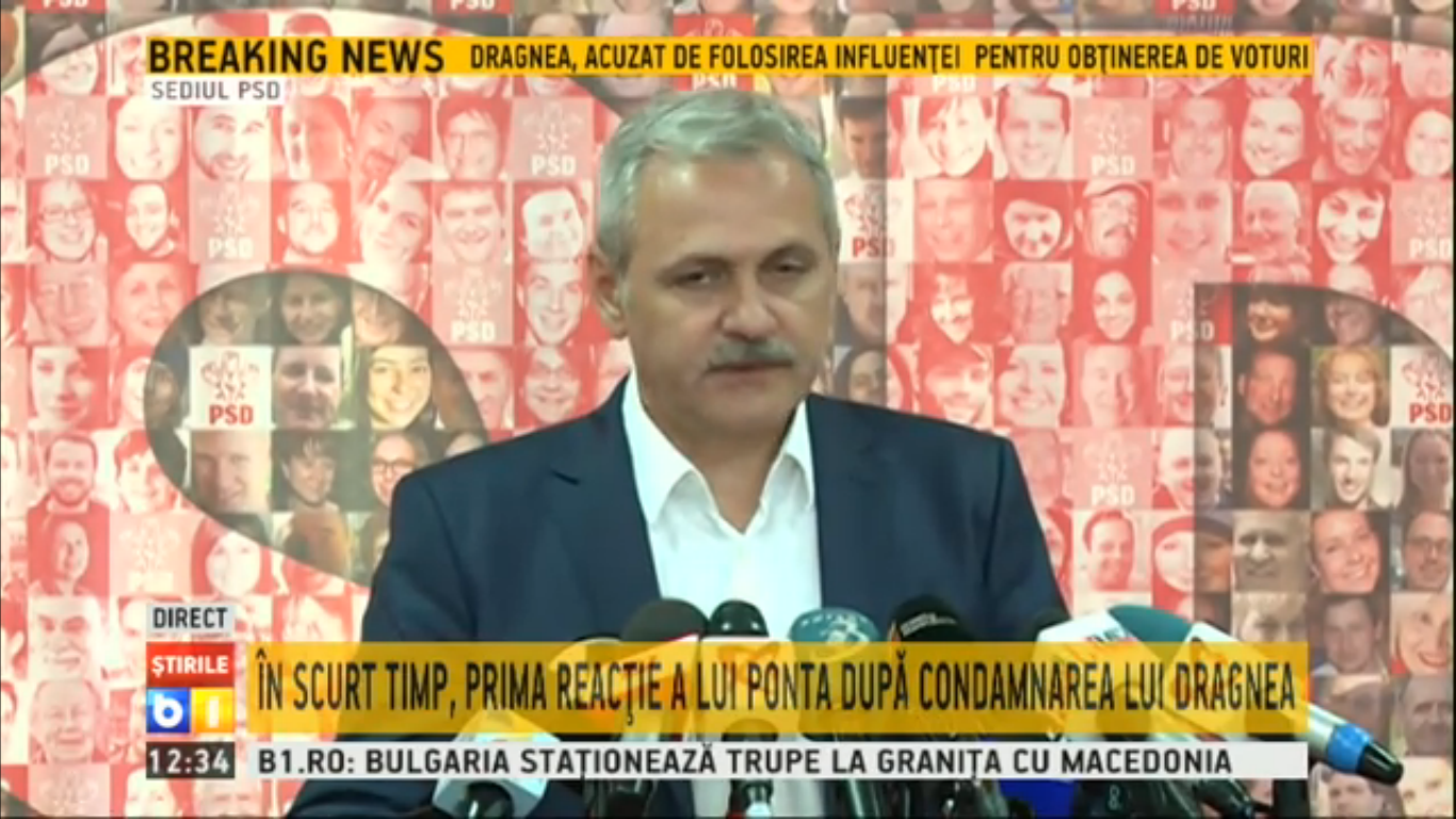 Liviu Dragnea a demisionat din Guvern: „Luni va fi pe masa Biroului Permanent Național mandatul meu de președinte executiv al PSD”