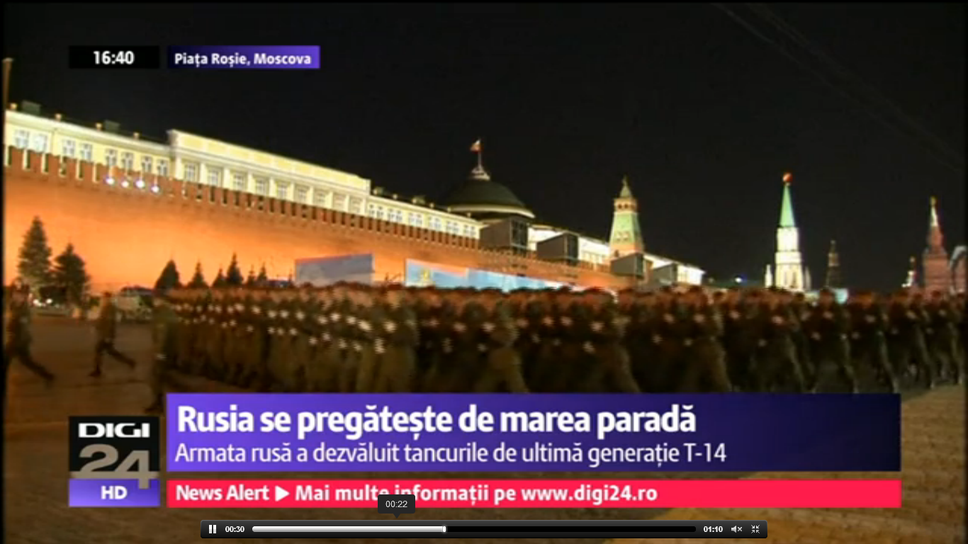 VIDEO: Demonstrație de forță a Rusiei | Flux24.ro