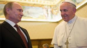 Putin va fi primit la Vatican de Papa Francisc la 10 iunie