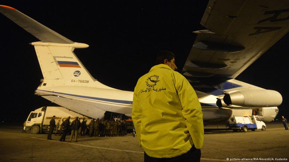 Rusia extinde pista unui aeroport din Siria