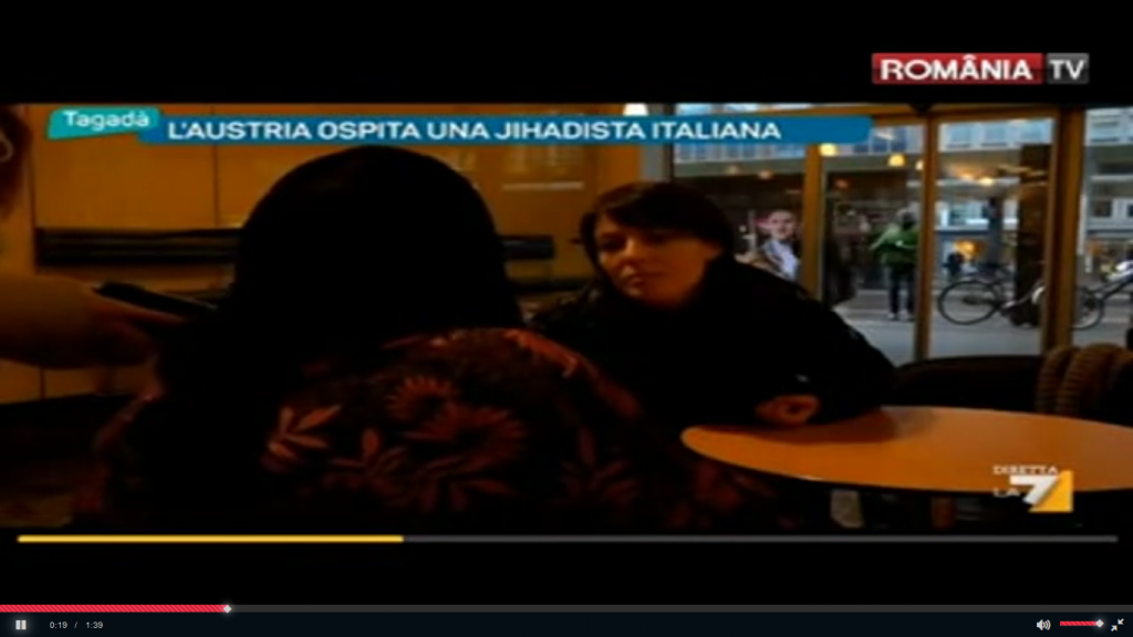 Primul interviu cu românca bănuită de legături cu ISIS