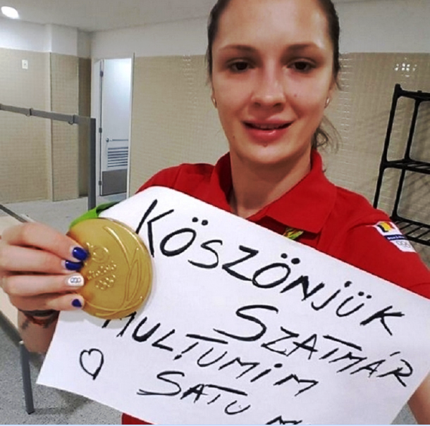 Spadasina Simona Pop, care a obținut aurul la Rio, va cere cetățenie maghiară
