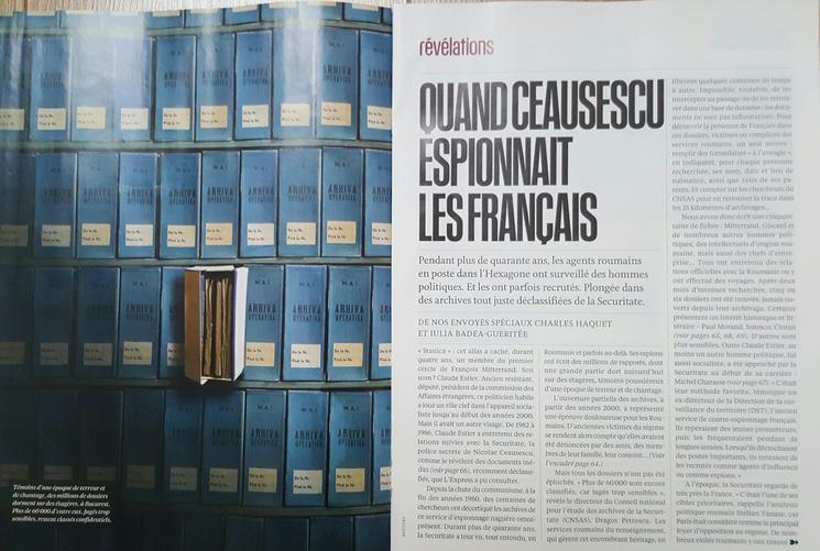 Dezvăluiri în L’Express despre agenții lui Ceaușescu din Franța: Mitterrand, Cioran, Ionesco