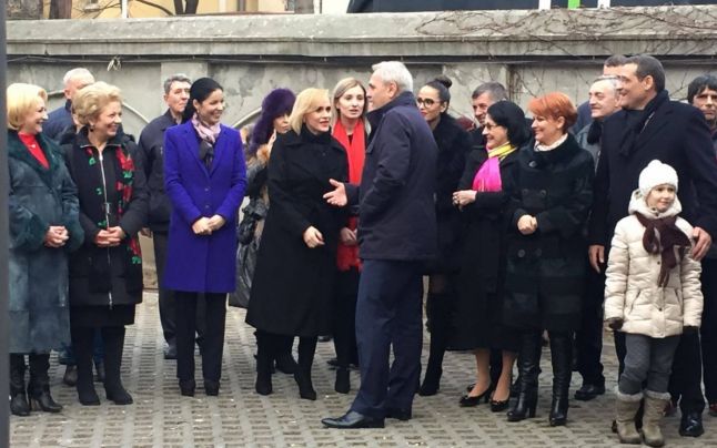 Liviu Dragnea a venit cu amanta de 24 de ani la petrecerea de Crăciun de la PSD
