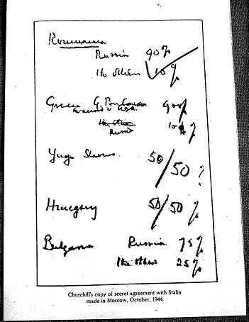 Octombrie 1944: Cum ne-a vândut Churchill rușilor