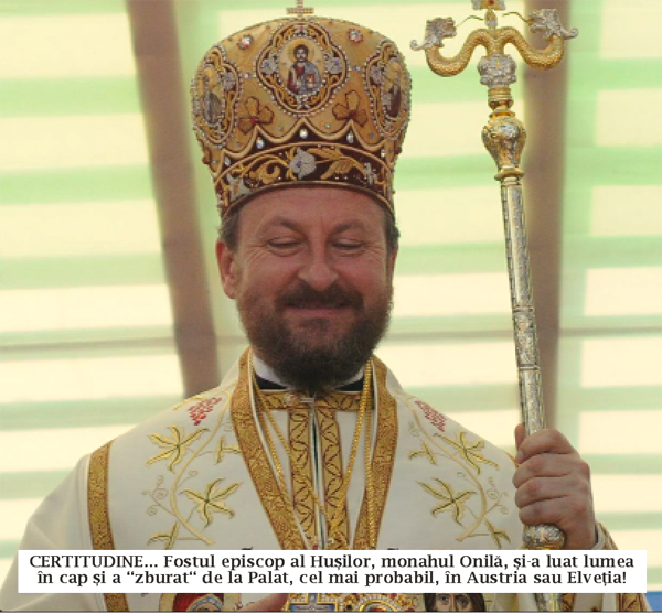NOU SCANDAL LA EPISCOPIA PORNO: Fostul Episcop silit să plece din Palatul Episcopal. E în Elveția sau Austria unde are zeci de mii de euro