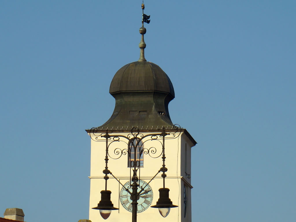 3 turiști uitați în Turnul Sfatului din Sibiu