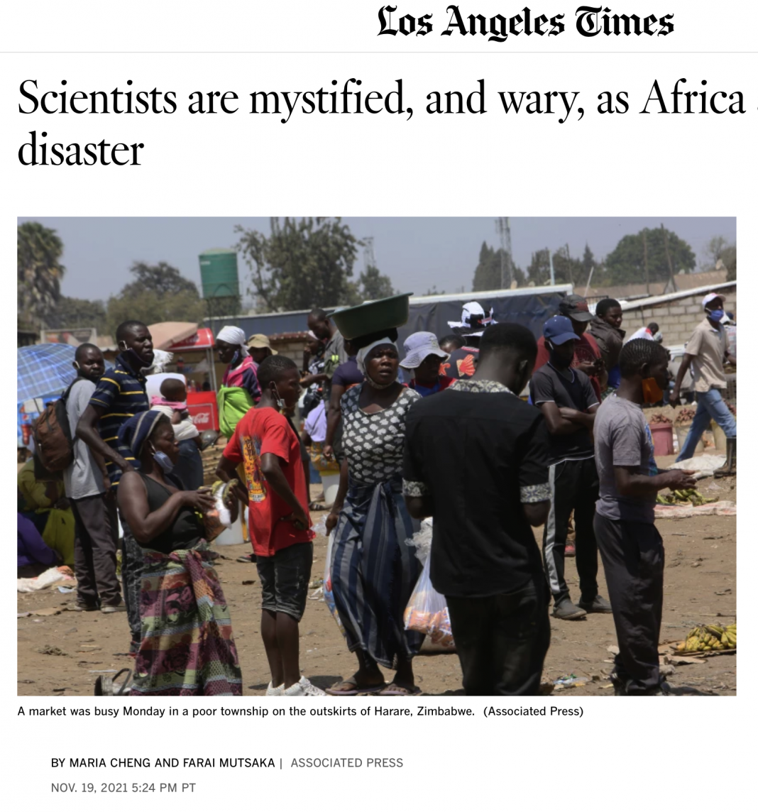 Misterul african al coronavirusului: „Țările alea cu 2, 3, chiar și cele cu 10% vaccinați mai au cetățeni, n-au decedat cu milioanele știut fiind cât de periculos e corcodel și cum își face de cap fără vaccin?” Misterul african al coronavirusului: „Țările alea cu 2, 3, chiar și cele cu 10% vaccinați mai au cetățeni, n-au decedat cu milioanele știut fiind cât de periculos e corcodel și cum își face de cap fără vaccin?”
