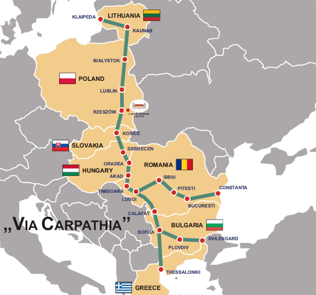 Ungaria a terminat Via Carpatica care vine din Polonia și trebuie să treacă în România prin Banat și Oltenia spre Constanța și va ajunge la Salonic Ungaria a terminat Via Carpatica care vine din Polonia și trebuie să treacă în România prin Banat și Oltenia spre Constanța și va ajunge la Salonic