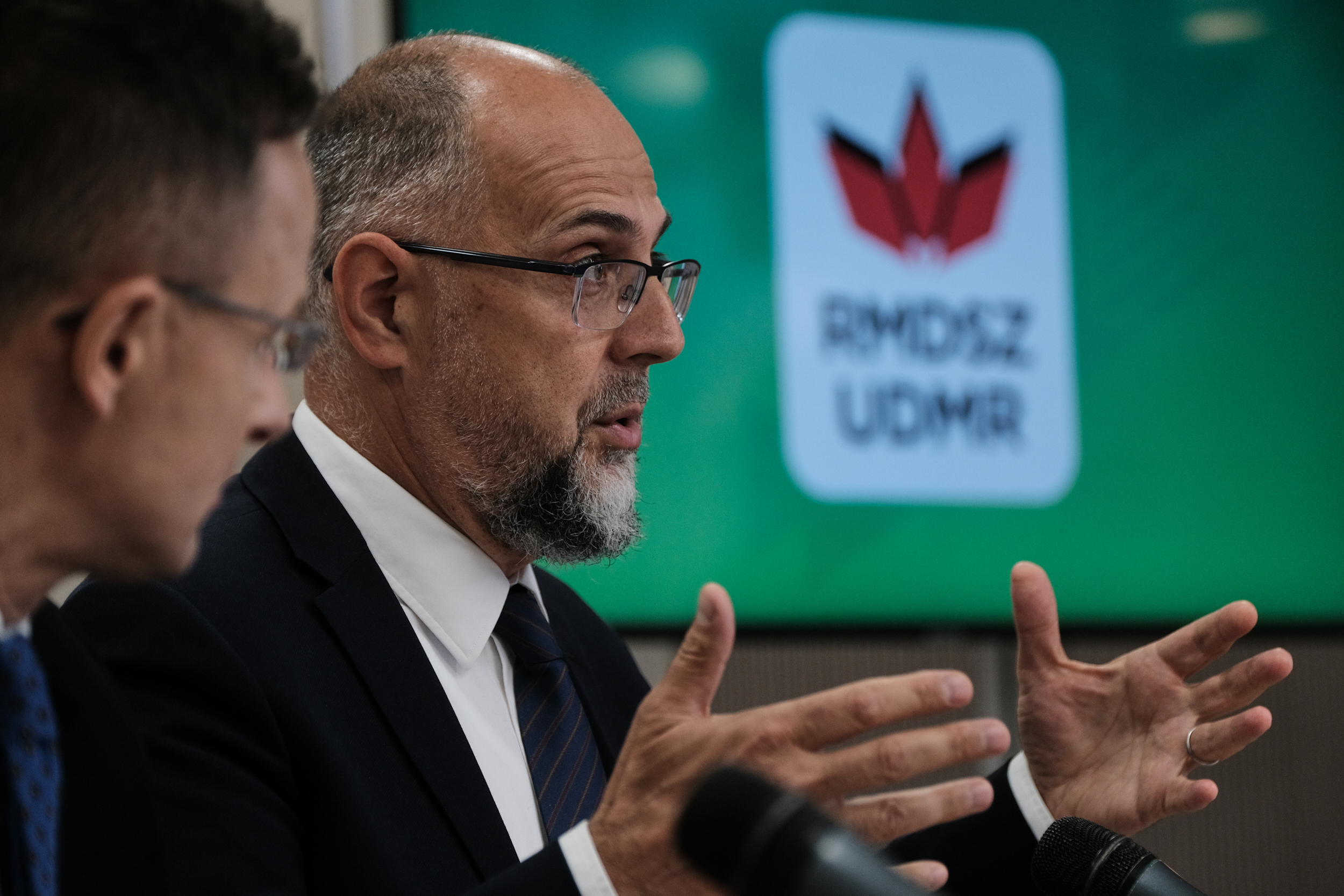 CLUJ - UDMR - INTALNIRE - KELEMEN HUNOR - PETER SZIJJARTO