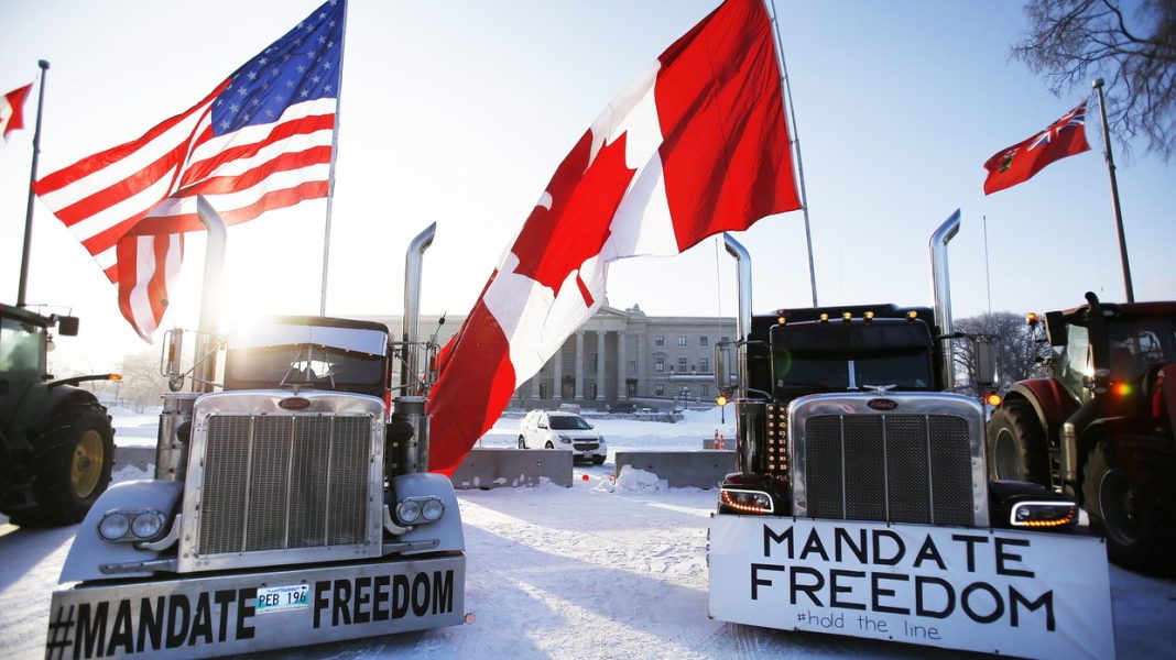 BBC: Marșul camionagiilor crește și se extinde în Canada BBC: Marșul camionagiilor crește și se extinde în Canada
