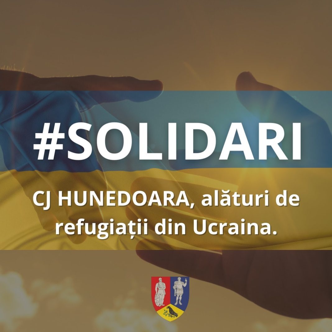 Consiliul Județean Hunedoara, acțiuni în sprijinul refugiaților ucrainieni Consiliul Județean Hunedoara, acțiuni în sprijinul refugiaților ucrainieni