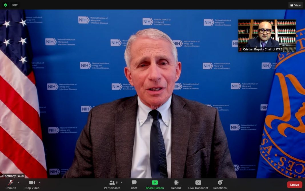 Cristian Bușoi anunță că l-a invitat în Parlamentul European pe dr. Anthony Fauci Cristian Bușoi anunță că l-a invitat în Parlamentul European pe dr. Anthony Fauci