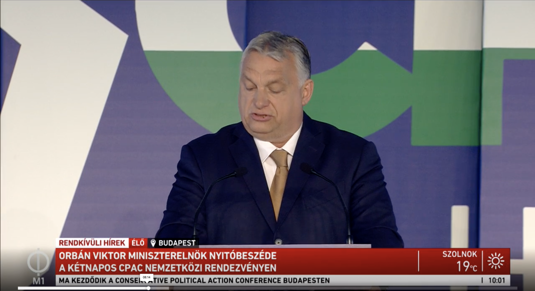 Viktor Orbán: Scoatem la iveală pentru ce se pregăteşte stânga încă înainte de a o face. Ungaria este laboratorul în care am testat antidoturile împotriva dominaţiei progresiste Viktor Orbán: Scoatem la iveală pentru ce se pregăteşte stânga încă înainte de a o face. Ungaria este laboratorul în care am testat antidoturile împotriva dominaţiei progresiste