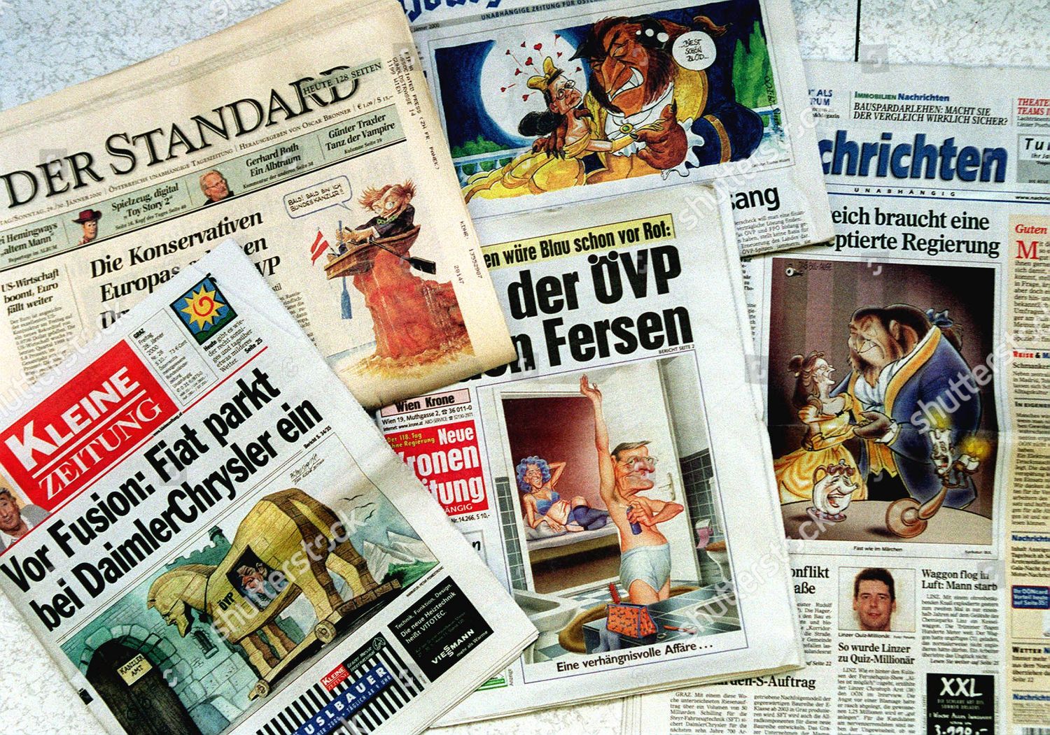 AUSTRIA HAIDER NEWSPAPERS, VIENNA, Austria