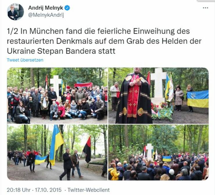 Ambasadorul ucrainean profascist în Germania demis. Bild: Melnyk ar putea deveni viceministru de externe Ambasadorul ucrainean profascist în Germania demis. Bild: Melnyk ar putea deveni viceministru de externe
