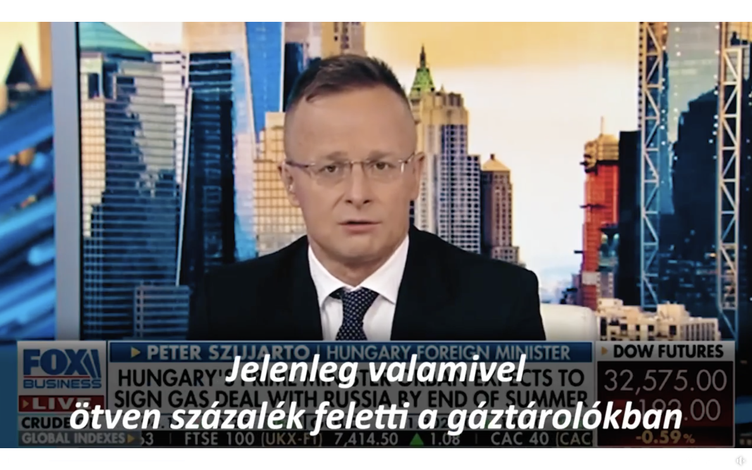 Ministrul de externe maghiar la Fox News: Ne bazăm doar pe gazul rusesc deoarece gazele din Marea Neagră nu sunt exploatate Ministrul de externe maghiar la Fox News: Ne bazăm doar pe gazul rusesc deoarece gazele din Marea Neagră nu sunt exploatate