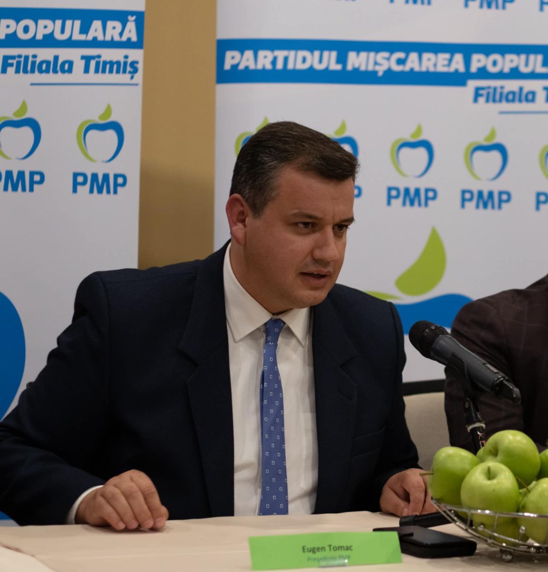 Tomac neagă alianța PNL-PMP la Timiș Tomac neagă alianța PNL-PMP la Timiș