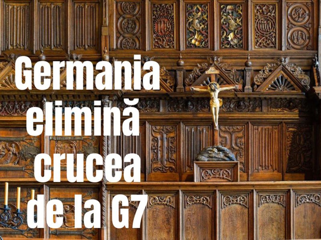 Germania a eliminat Crucea pentru o reuniune G7. Premierul Bavariei: Aceasta este noua politică externă germană? În nicio altă țară din lume nu s-ar întâmpla așa ceva Germania a eliminat Crucea pentru o reuniune G7. Premierul Bavariei: Aceasta este noua politică externă germană? În nicio altă țară din lume nu s-ar întâmpla așa ceva