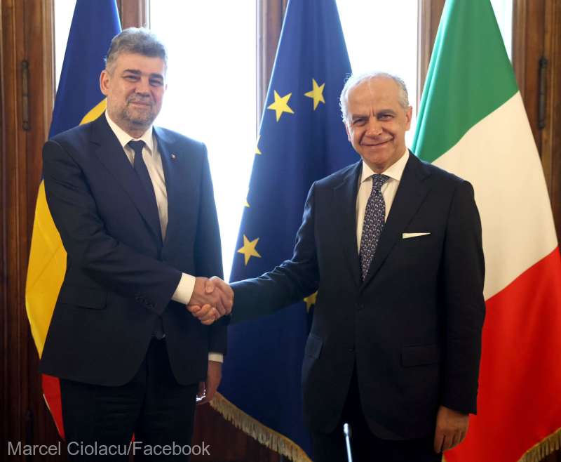 Ciolacu după întâlnirea cu ministrul italian de interne: România doreşte actualizarea parteneriatului strategic pe care îl are cu Italia încă din 1997 Ciolacu după întâlnirea cu ministrul italian de interne: România doreşte actualizarea parteneriatului strategic pe care îl are cu Italia încă din 1997