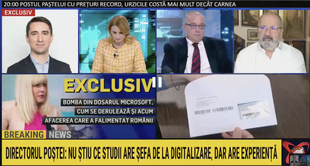 Șeful Poștei, halucinant în dialogul cu Anca Alexandrescu Șeful Poștei, halucinant în dialogul cu Anca Alexandrescu