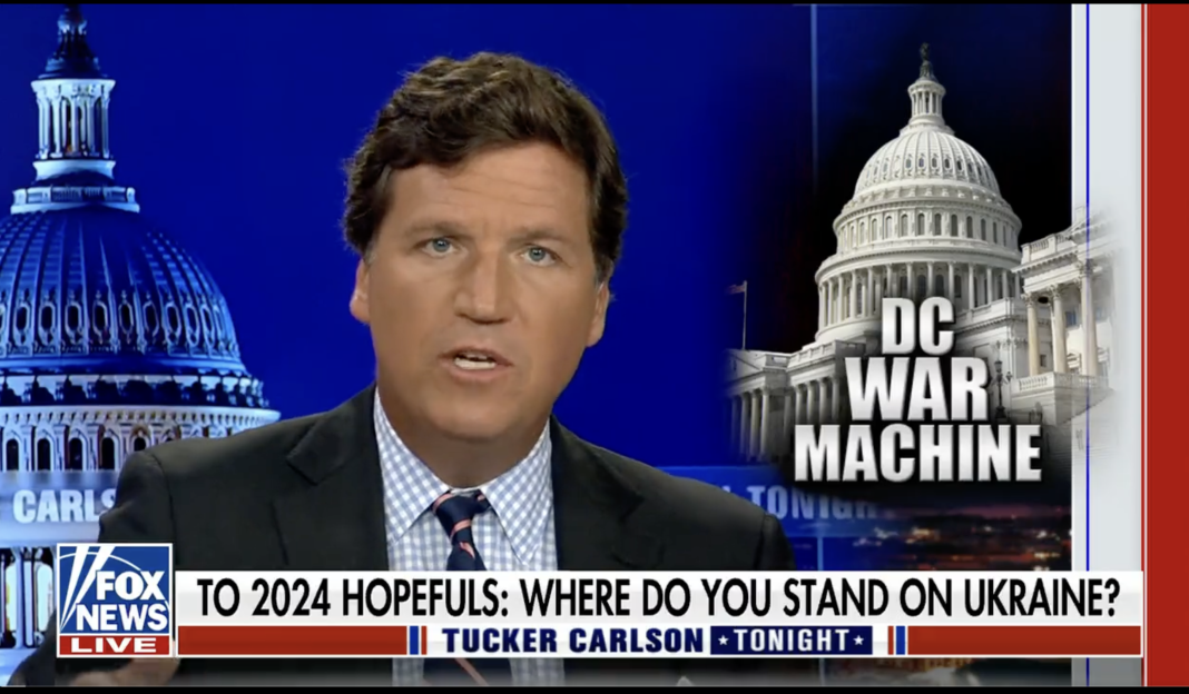 Tucker Carlson, test pentru liderii republicani despre Ucraina Tucker Carlson, test pentru liderii republicani despre Ucraina