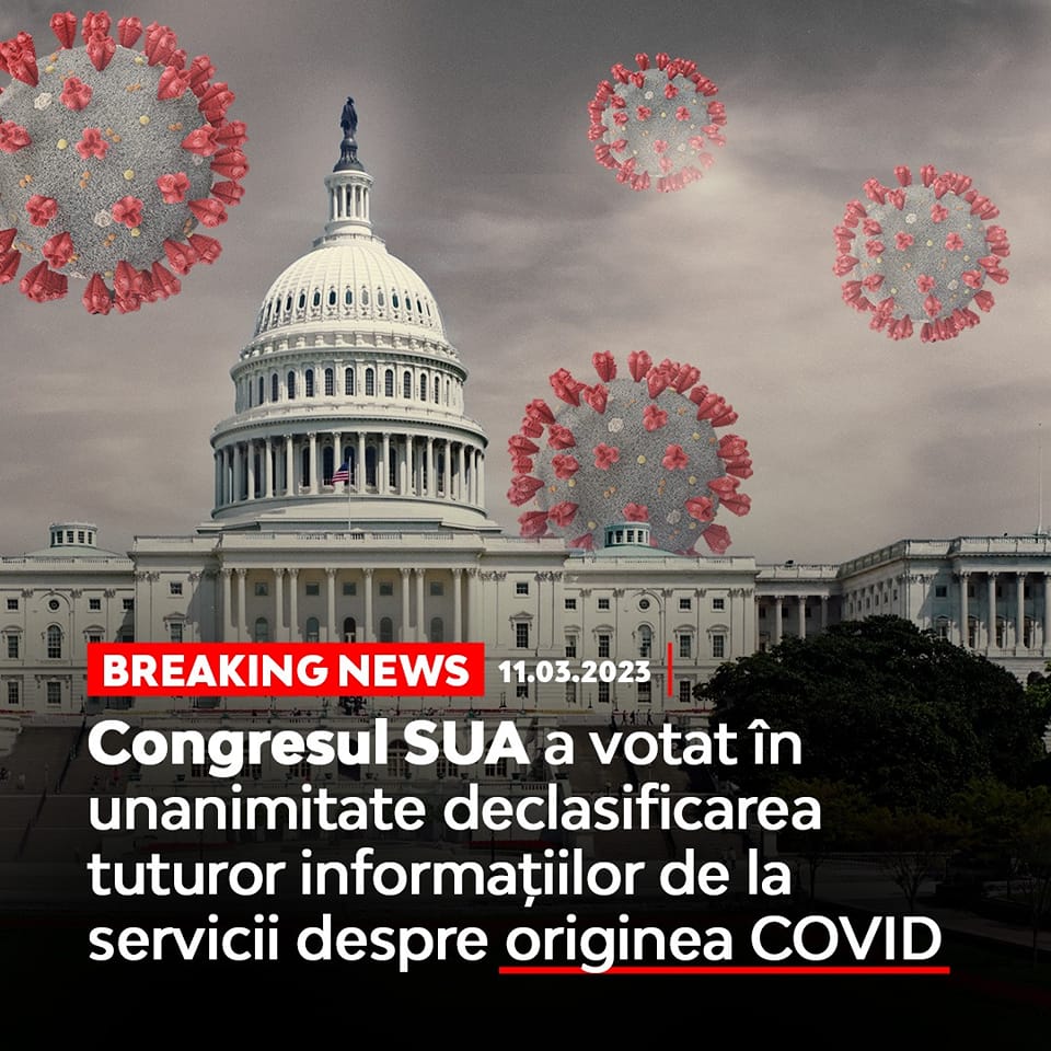 Biden și declasificarea informațiilor COVID/ Terheș: Dacă virusul a fost făcut în laborator, a existat și un antidot sau vaccin dinainte să se fi știut despre el în decembrie 2019? Întrebarea e perfect legitimă, deoarece Moderna a prezentat EMA, pentru a primi autorizație de urgență, studii ale propriului vaccin anti-COVID din 2016 Biden și declasificarea informațiilor COVID/ Terheș: Dacă virusul a fost făcut în laborator, a existat și un antidot sau vaccin dinainte să se fi știut despre el în decembrie 2019? Întrebarea e perfect legitimă, deoarece Moderna a prezentat EMA, pentru a primi autorizație de urgență, studii ale propriului vaccin anti-COVID din 2016