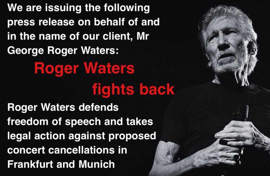 Roger Waters-Pink Floyd, interziși la Frankfurt: Politicienii nu au dreptul să intimideze artiștii și fanii lor cu interdicții de spectacol Roger Waters-Pink Floyd, interziși la Frankfurt: Politicienii nu au dreptul să intimideze artiștii și fanii lor cu interdicții de spectacol