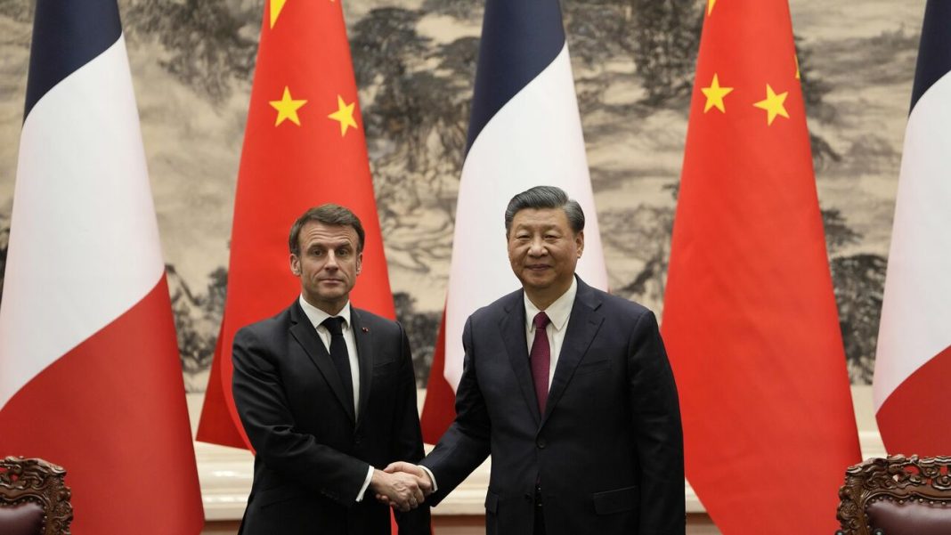 Politico: Macron a eșuat în fața lui Xi și l-a enervat Politico: Macron a eșuat în fața lui Xi și l-a enervat