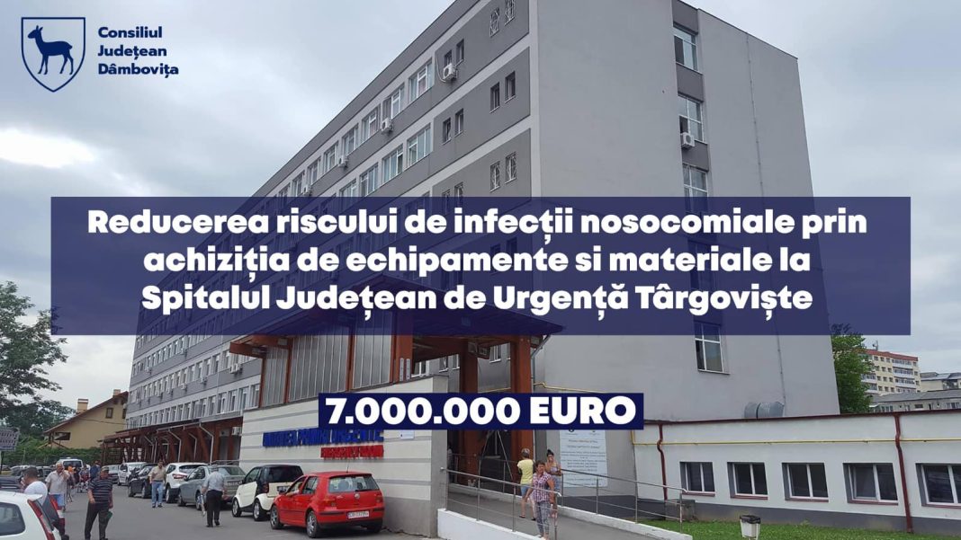7.000.000 euro: o nouă investiție a CJ Dâmbovița la Spitalul Județean din Târgoviște 7.000.000 euro: o nouă investiție a CJ Dâmbovița la Spitalul Județean din Târgoviște