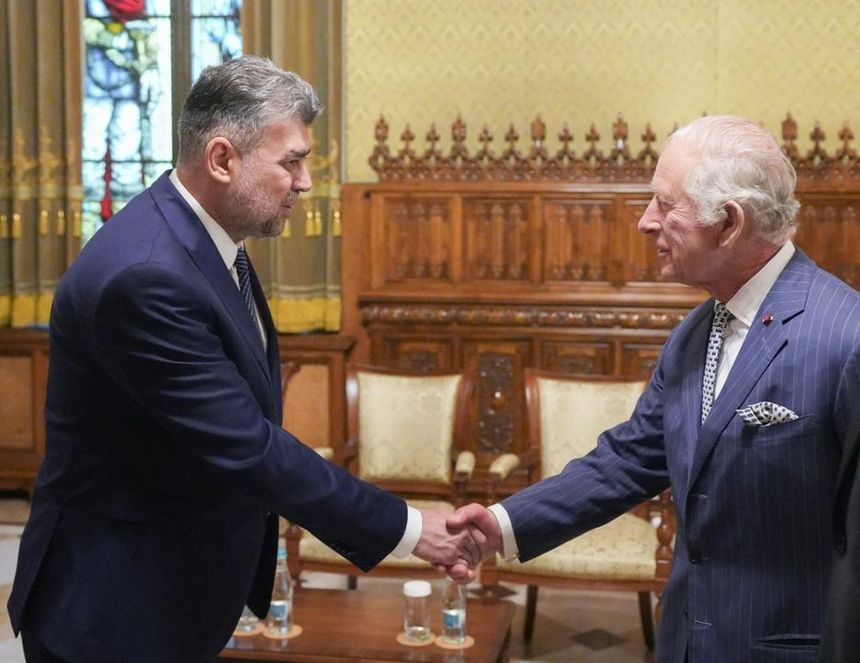 Ciolacu: În cadrul discuţiei private, l-am asigurat pe monarhul britanic de dorinţa noastră de a ne conserva tradiţiile şi de a ne proteja diversitatea naturală şi culturală de care atât domnia sa, cât şi noi suntem atât de mândri Ciolacu: În cadrul discuţiei private, l-am asigurat pe monarhul britanic de dorinţa noastră de a ne conserva tradiţiile şi de a ne proteja diversitatea naturală şi culturală de care atât domnia sa, cât şi noi suntem atât de mândri