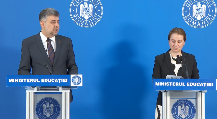 Ciolacu: Aşteptăm de la specialiţii din educaţie şi criteriile de performanţă, pentru a introduce pe lângă salarizarea corectă şi justificată pe care o solicită dascălii şi criteriile şi să implementeze reforma în sistemul de educaţie Ciolacu: Aşteptăm de la specialiţii din educaţie şi criteriile de performanţă, pentru a introduce pe lângă salarizarea corectă şi justificată pe care o solicită dascălii şi criteriile şi să implementeze reforma în sistemul de educaţie