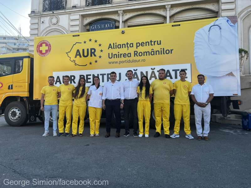 George Simion: Caravana medicală AUR – o picătură într-un ocean de durere George Simion: Caravana medicală AUR – o picătură într-un ocean de durere