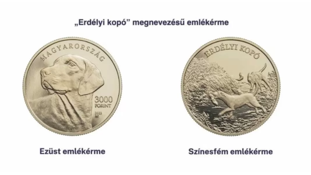 Banca Ungariei emite moneda „Câinele din Transilvania” Banca Ungariei emite moneda „Câinele din Transilvania”