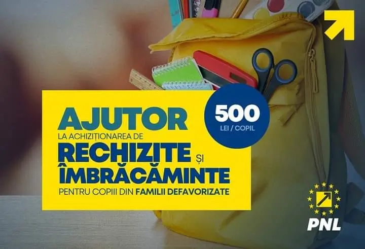 Motreanu: România folosește fonduri europene pentru sprijinirea elevilor. 410.000 de elevi și preșcolari din familii vulnerabile vor beneficia și in acest an școlar de un sprijin de 500 de lei Motreanu: România folosește fonduri europene pentru sprijinirea elevilor. 410.000 de elevi și preșcolari din familii vulnerabile vor beneficia și in acest an școlar de un sprijin de 500 de lei