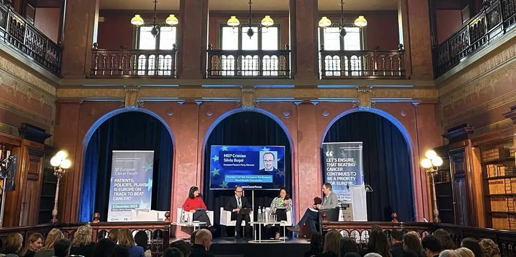 Europarlamentarul Cristian Bușoi la Cancer Forum: Să mobilizăm toate resursele pentru implementarea Planului European de Luptă Împotriva Cancerului Europarlamentarul Cristian Bușoi la Cancer Forum: Să mobilizăm toate resursele pentru implementarea Planului European de Luptă Împotriva Cancerului