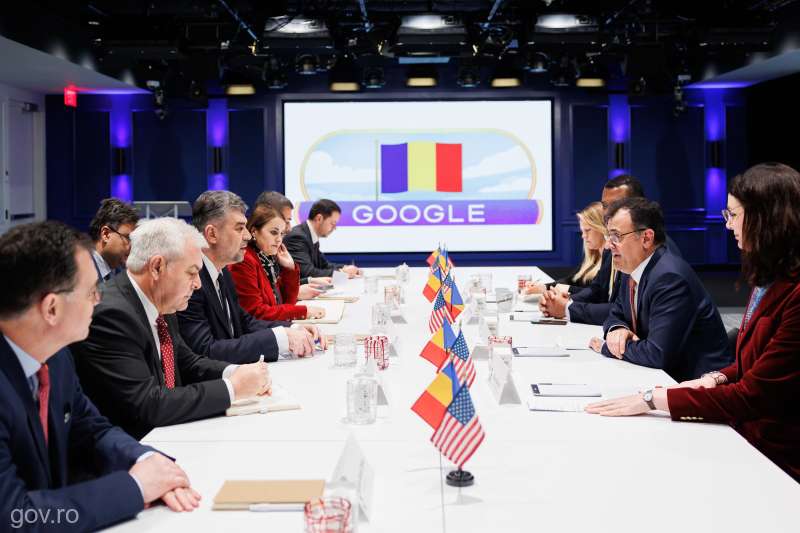 Premierul Ciolacu a discutat cu reprezentanţii Google despre oportunităţile oferite de România Premierul Ciolacu a discutat cu reprezentanţii Google despre oportunităţile oferite de România