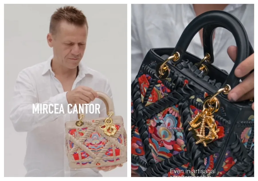 Artistul bihorean Mircea Cantor a creat 2 modele de genți de lux pentru Dior Artistul bihorean Mircea Cantor a creat 2 modele de genți de lux pentru Dior