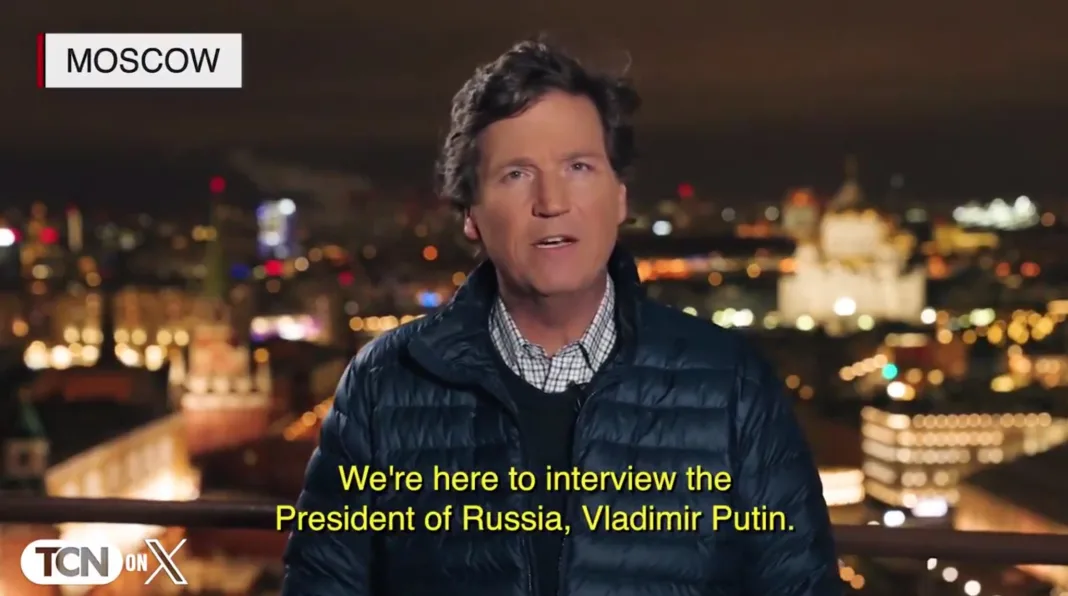 Tucker Carlson anunță un interviu cu Putin. Rolul lui Musk Tucker Carlson anunță un interviu cu Putin. Rolul lui Musk