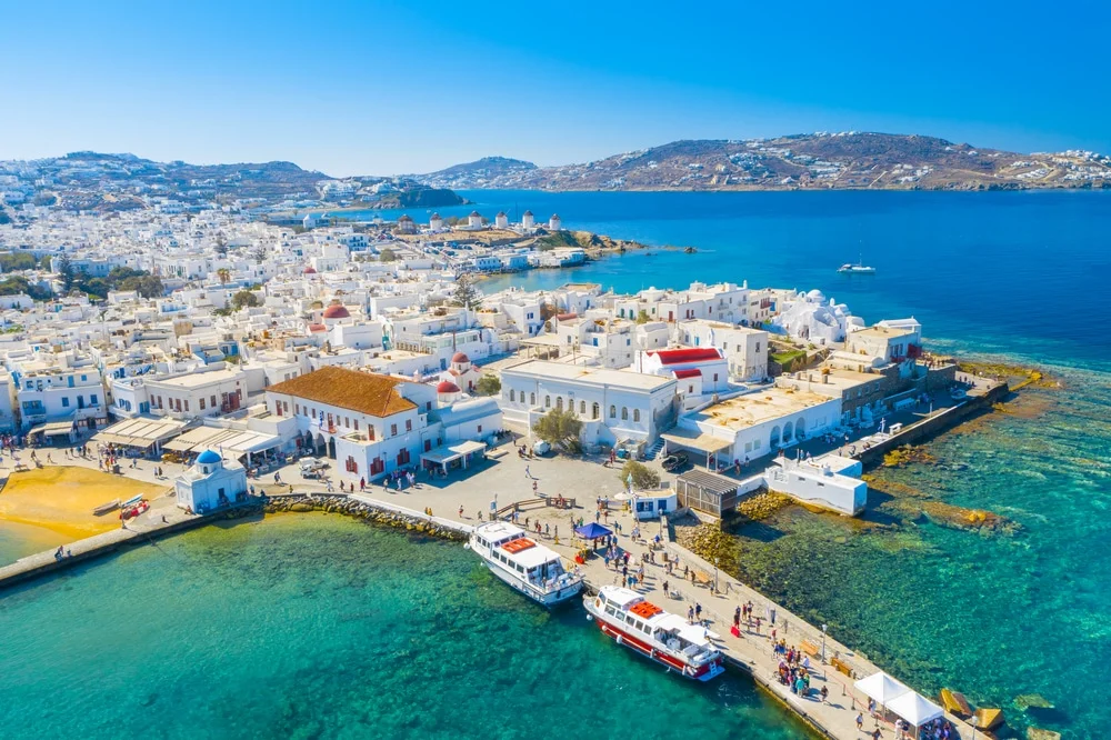 Turismul in Mykonos se prăbușește Turismul in Mykonos se prăbușește