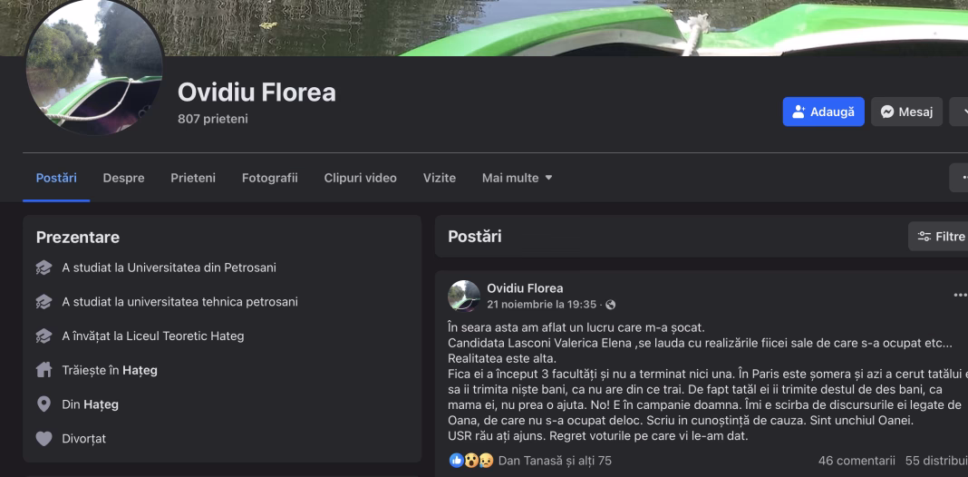 Unchiul fiicei lui Lasconi: Îmi e scârbă Unchiul fiicei lui Lasconi: Îmi e scârbă