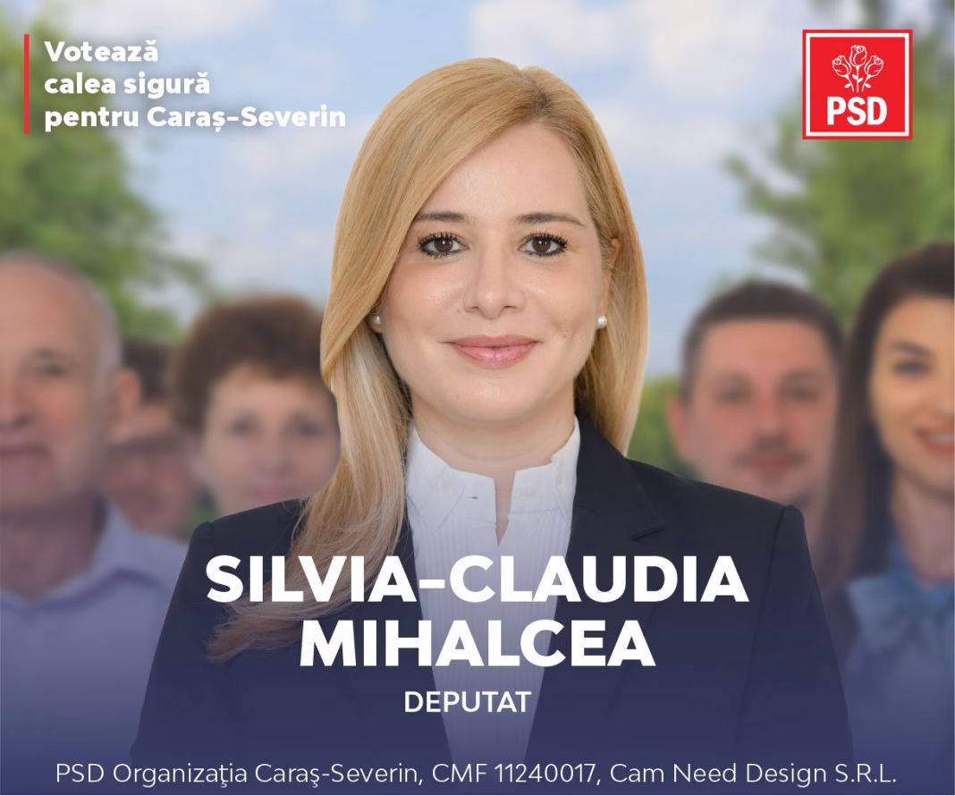 Silvia Mihalcea, candidat PSD Caraș Severin la Camera Deputaților: Partidul Social Democrat are cel mai bun program de guvernare orientat înspre oameni Silvia Mihalcea, candidat PSD Caraș Severin la Camera Deputaților: Partidul Social Democrat are cel mai bun program de guvernare orientat înspre oameni