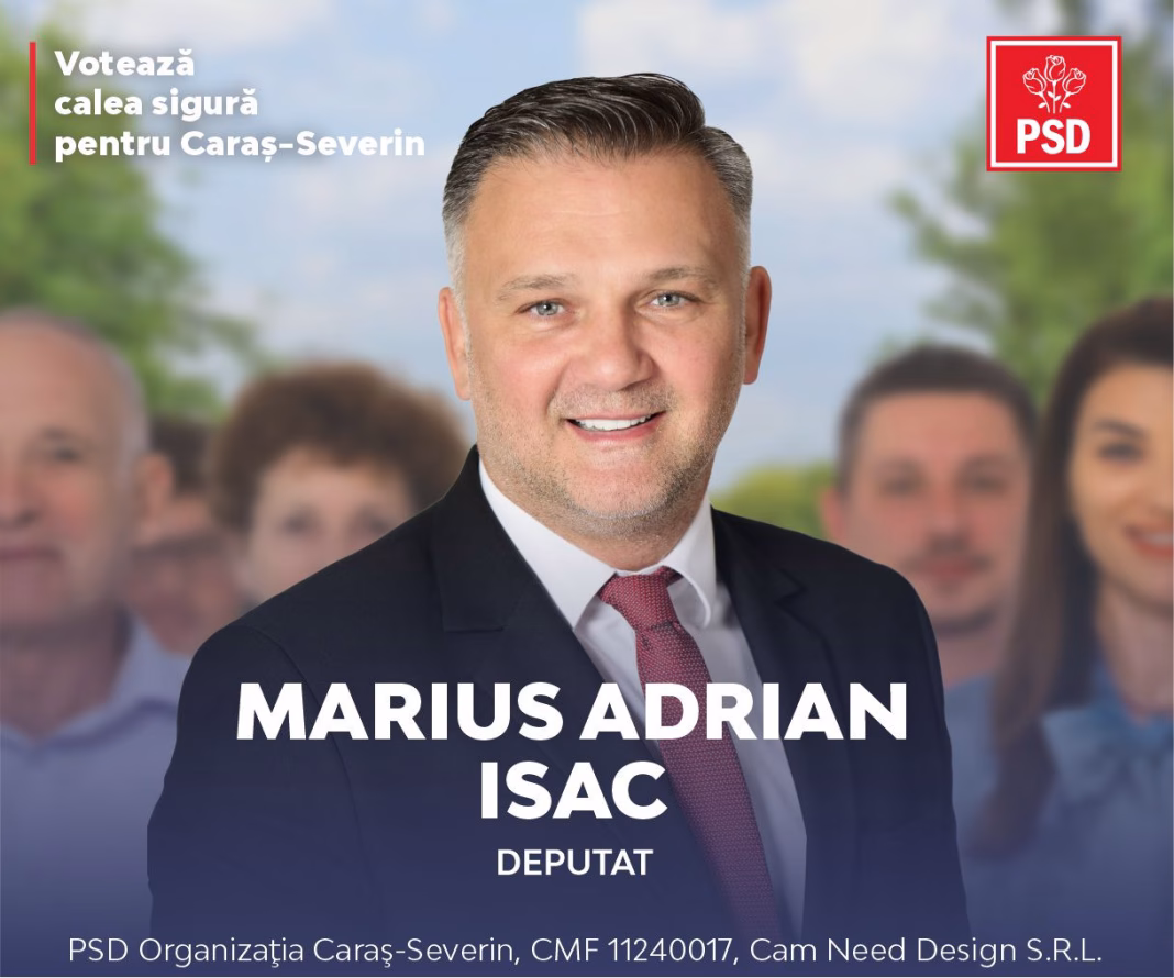 Marius Isac, candidat PSD Caraș Severin la Camera Deputaților: Voi promova toate proiectele pentru dezvoltarea județului indiferent de culoarea politică Marius Isac, candidat PSD Caraș Severin la Camera Deputaților: Voi promova toate proiectele pentru dezvoltarea județului indiferent de culoarea politică