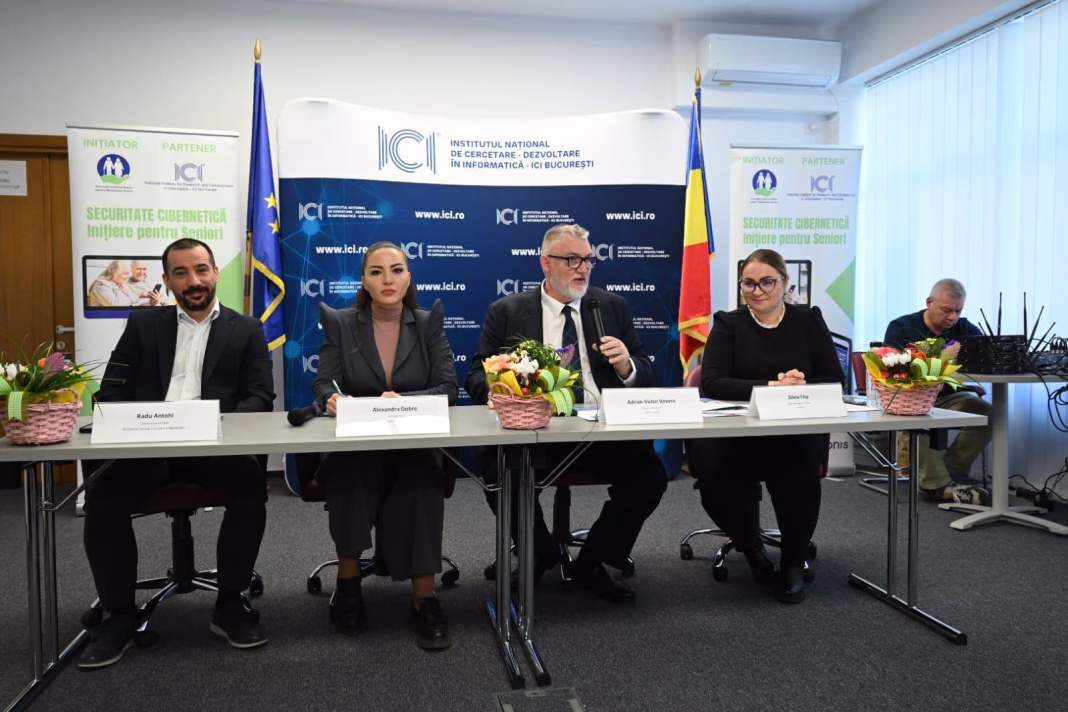 Asociaţia Institutul Român pentru Îmbătrânire Activă, în parteneriat cu ICI Bucureşti a lansat programul naţional „SECURITATE CIBERNETICĂ. Inițiere pentru Seniori” Asociaţia Institutul Român pentru Îmbătrânire Activă, în parteneriat cu ICI Bucureşti a lansat programul naţional „SECURITATE CIBERNETICĂ. Inițiere pentru Seniori”
