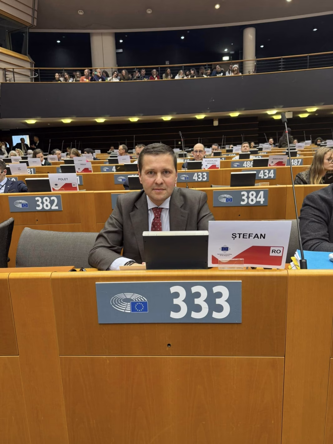 Corneliu Ștefan: Am fost reales membru cu drepturi depline în Comitetul European al Regiunilor Corneliu Ștefan: Am fost reales membru cu drepturi depline în Comitetul European al Regiunilor