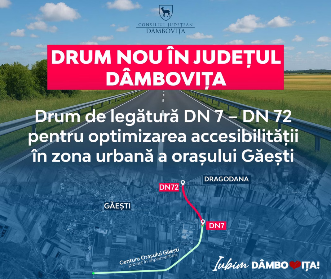 Șeful CJ Dâmbovița anunță un nou drum pentru a permite ocolirea completă a centrului orașului Găești de către autovehiculele ce se deplasează dinspre Autostrada A1 către Târgoviște Șeful CJ Dâmbovița anunță un nou drum pentru a permite ocolirea completă a centrului orașului Găești de către autovehiculele ce se deplasează dinspre Autostrada A1 către Târgoviște